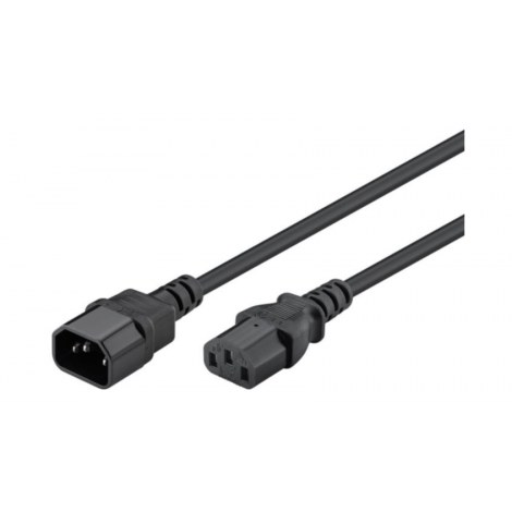 Goobay | Power extension cable | Power IEC 60320 C13 | Power IEC 60320 C14 | 5 m | Black - 2